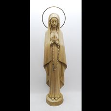 38" Woodcarved Statue Of Mary SKU 2SCGLX