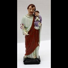7" Porcelain Joseph and Child SKU C698-025
