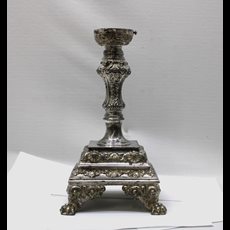 14" Steel Candlestick SKU C911-013