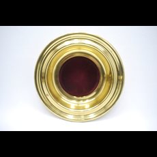 12 1/2" Diameter Brass Offering Plate SKU C710-211