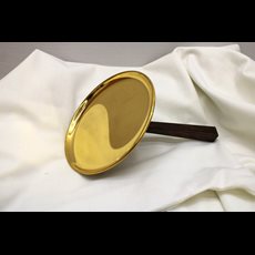 Brass Paten w/ Handle SKU C976-059