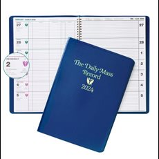 Daily Mass Record Book for 2023 or 2024