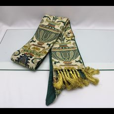 Slabbinck Green Overlay Stole SKU C508-011