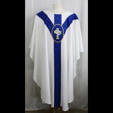 White Wedding Chasuble SKU C075-003