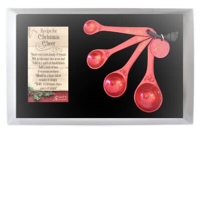 Red Measuring Spoons