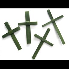 Lg. Fresh Palm Crosses SKU LGPC