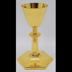 8 3/4" Sterling Chalice***SOLD*** SKU F6BNV2