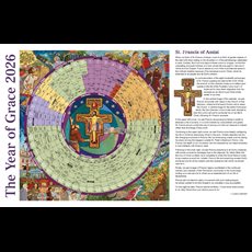 Year of Grace Liturgical Calendar 2026 Notebook Laminated Year of Grace 2026 (laminated notebook)