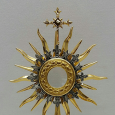restored monstrance