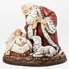 8" Kneeling Santa SKU 130035