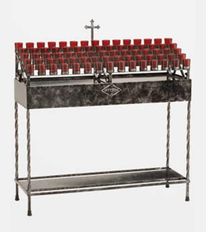 75 Light Wrought Iron Votive Stand T. H. Stemper Co.