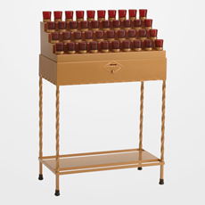 Pyramid Type Votive Stand SKU 19XP40