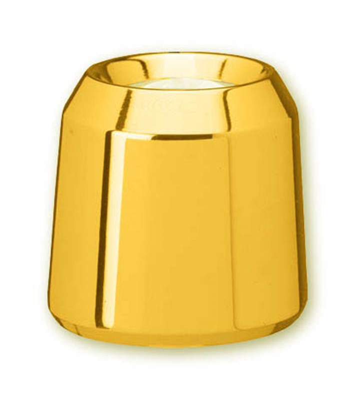 Brass Excelsis Candle Follower (Burner) T. H. Stemper Co.