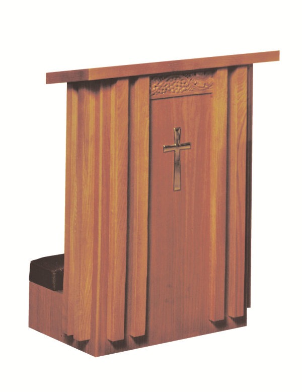 Prie Dieu with Shelf