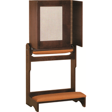 Confessional Prie Dieu SKU 2600