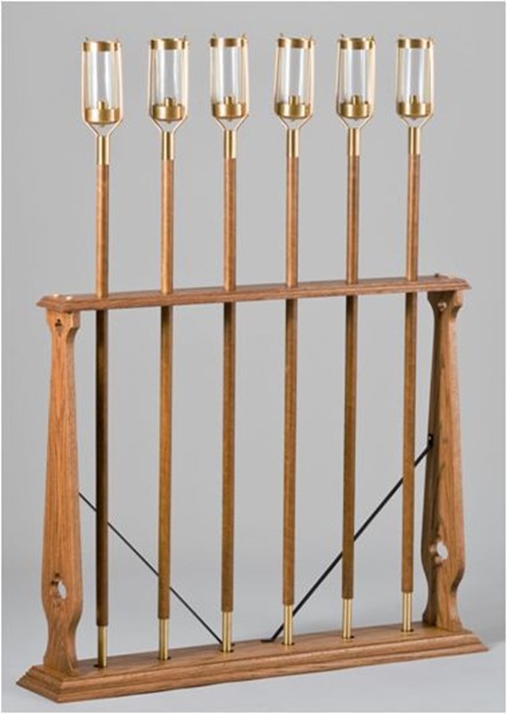 Large Processional Torch Stand T. H. Stemper Co.