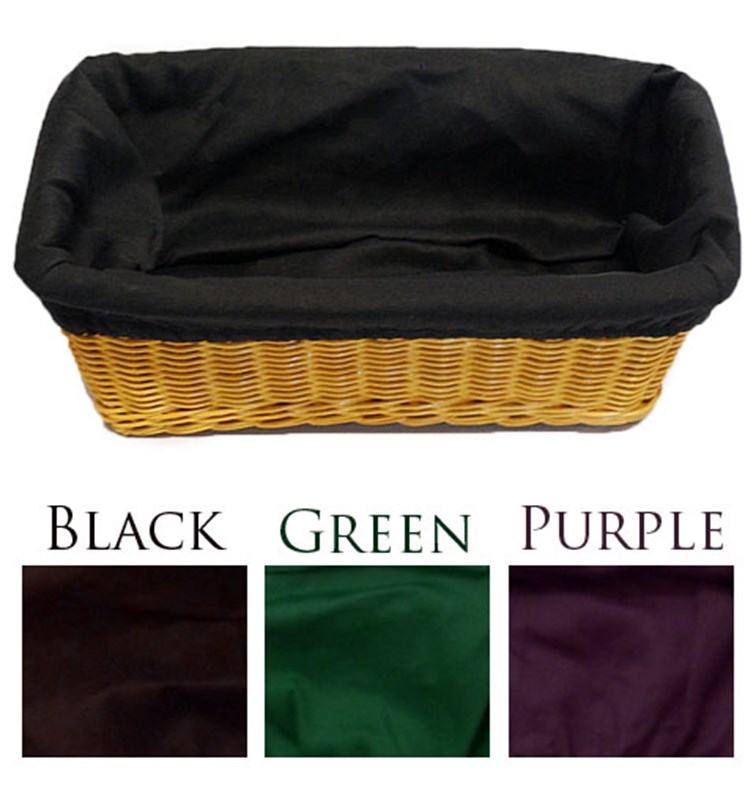Rectangular Collection Basket Liners 455 Lining for Offertory
