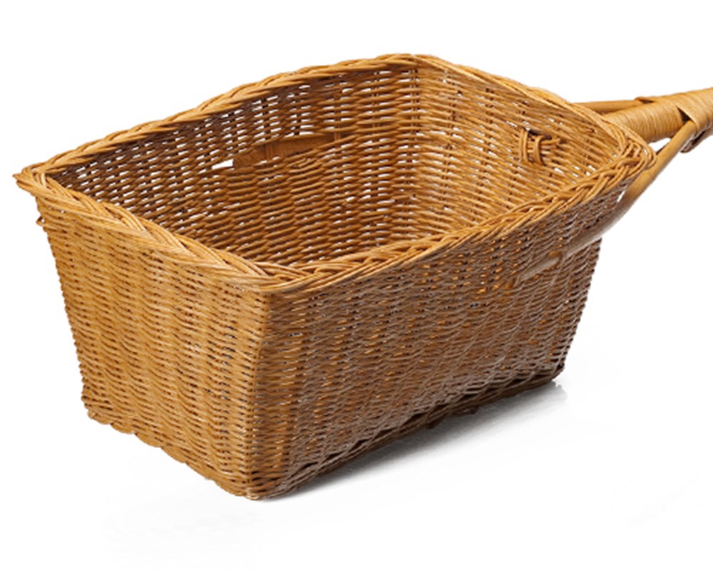 Deep Rectangular Reed Collection Basket T. H. Stemper Co.