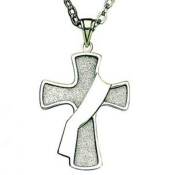Sterling Silver Deacon Cross