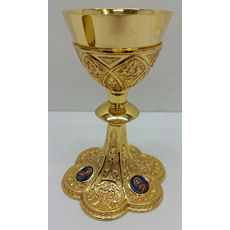 Chalice with Medallions SKU 5060-Enamel