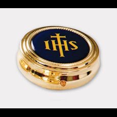 Small Pyx - Blue with IHS SKU 59505