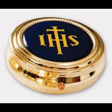 Large Pyx - Blue with IHS SKU 59508