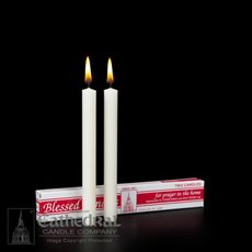 Candlemas Candles - 51% Beeswax - 25/32" x 7-1/2" PE SKU 81301901