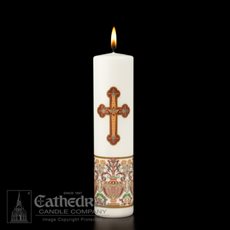 Investiture Christ Candle - 3" x 12" SKU 84601701