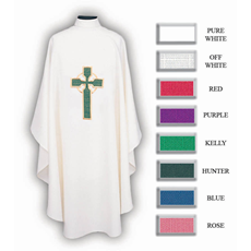 Celtic Cross Chasuble - 8 Colors Available SKU 872