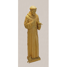 St. Francis Woodcarving - 60" SKU C291-032
