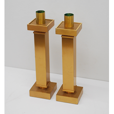 Pair Of Bronze Candlesticks SKU C302-008