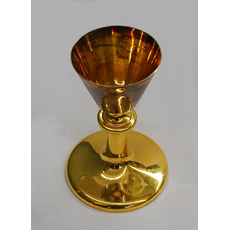 Sterling Cup Chalice W/Paten - 8 1/4" SKU C370-007