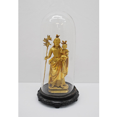 St. Joseph & Child In Glass Case SKU C421-219