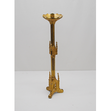 Ornate Brass Candlestick - 23" SKU C421-415