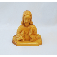 5" Woodcarved Bust SKU C421-496