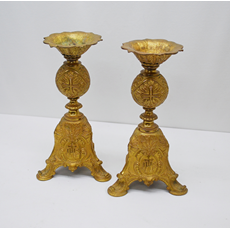 14" Ornate Candlesticks SKU C454-010
