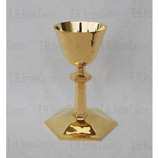 Restored Sterling Chalice - 8" SKU C701-191