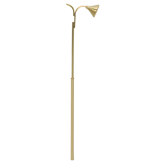 16" to 26" Candle Lighter/Snuffer - Satin Brass or Nickel Plated SKU K-145