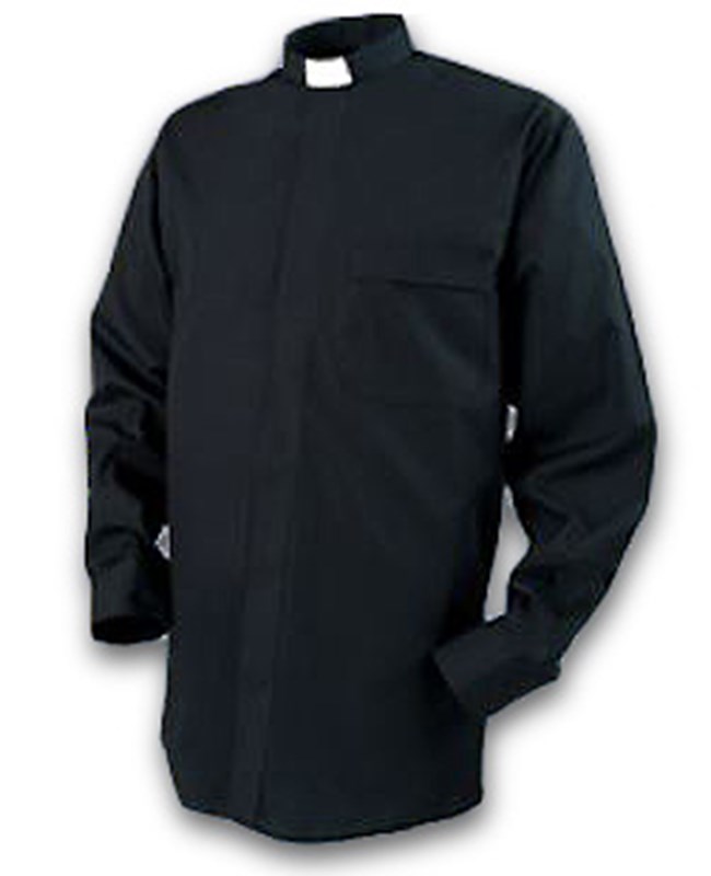 Reliant Black Tab Long Sleeve Clergy Shirt T. H. Stemper Co.