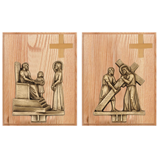 Stations of the Cross - Mounted SKU K-379-BP