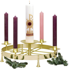 Advent Wreath SKU K-604