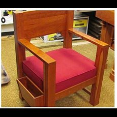 Cherry Wood Celebrants Chair SKU C155-012