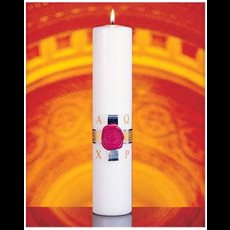 Anno Domini Christ Candle - 3" x 14" SKU 84601201
