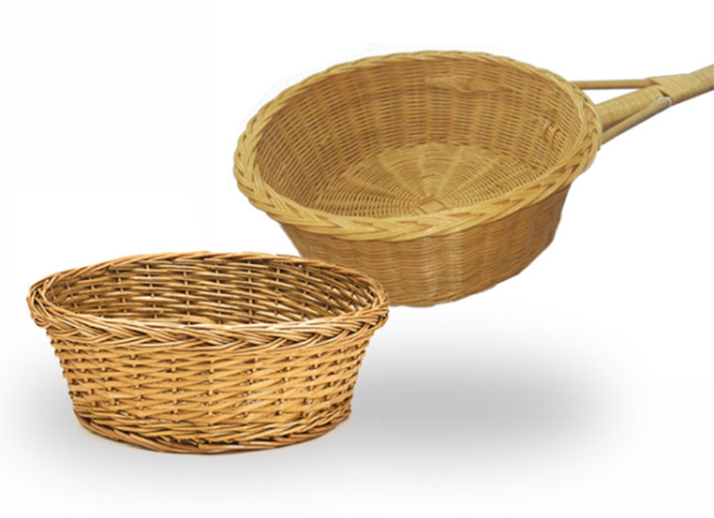Round Handmade Reed Collection Basket 454 Offertory Basket for