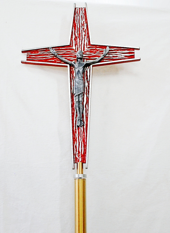 Processional Crucifix 92 T H Stemper Co Processional Crucifix 92 T H Stemper Co