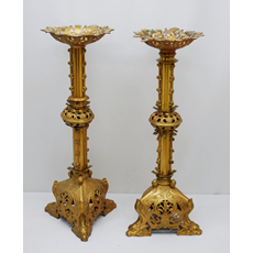 Brass Candlesticks - 23" SKU C283-012