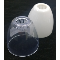 Guard your vigil candles against sudden gusts with our great wind protectors Clear and Frosted Candle Wind Protectors