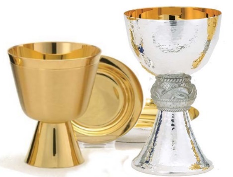 Sterling Silver and Gold Chalices