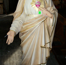 See our statue restoration before