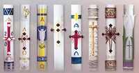 Selection of Paschal Candles Available for Sale